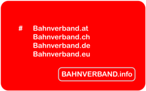 BAHNVERBAND.info - Bahnverband.AT - Bahnverband.CH - Bahnverband.DE - Bahnverband.EU